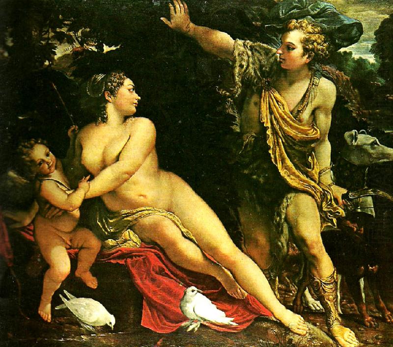 adonis overraskande venus, Annibale Carracci